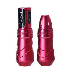 Machine à tatouer <span class=keywords><strong>sans</strong></span> <span class=keywords><strong>fil</strong></span> à alimentation électrique avec connecteur RCA et aiguilles à <span class=keywords><strong>cartouche</strong></span> – Pistolets à tatouer permanents - Product Image 1
