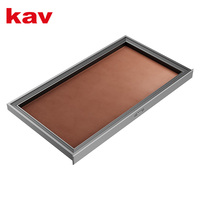 Boîte de rangement en cuir kav Mousant série meubles quincaillerie garde-robe accessoires tiroir organisateur pour garde-robe