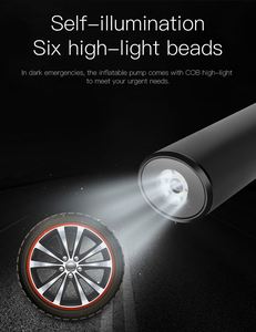 Inflador <span class=keywords><strong>de</strong></span> Neumáticos Inalámbrico para Auto, <span class=keywords><strong>Bomba</strong></span> <span class=keywords><strong>de</strong></span> <span class=keywords><strong>Aire</strong></span> para Bicicleta, Portátil, Eléctrico, <span class=keywords><strong>Xiaomi</strong></span>, Inflable - Product Image 2