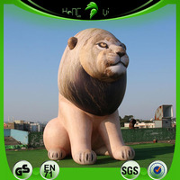 Ballon publicitaire gonflable géant en forme d'animal, décoration de lion gonflable pour les célébrations de carnaval