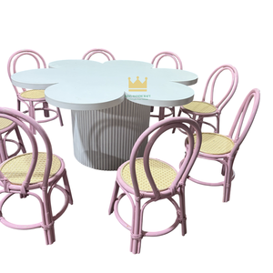 Sillas de Mimbre Hechas a Mano para Fiestas Infantiles, Muebles para Eventos Infantiles de Mimbre Natural, Diseño Ligero y Duradero, Venta al Por Mayor - Product Image 5