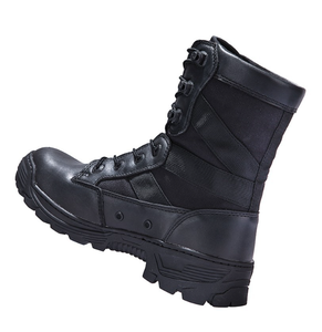 Bottes de combat TSB05 en daim marron coyote foncé, couleur café, antidérapantes, pour la chasse, l'escalade, la jungle, le désert, avec manchons en toile - Product Image 5