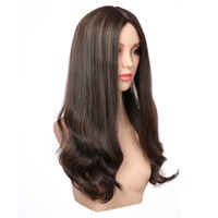 Perruque en cheveux humains vierges à base de soie invisible et respirante, ajustement parfait au cuir chevelu, vente en gros usine