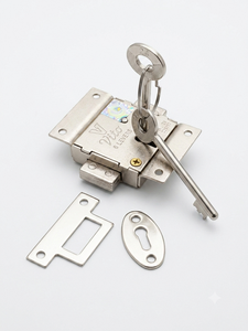Cerradura Universal de 75 mm para Armario con Cuerpo de MS y Llave de Hierro para Puerta de Armario, Cajón, Unidad de Almacenamiento y Seguridad de Muebles - Product Image 1