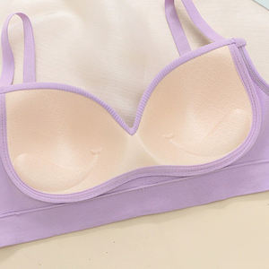 Ropa moldeadora personalizada, sujetador sin costuras para mujer, sujetador con soporte sin aros de copa profunda, Conjunto de sujetador invisible de realce en la espalda y grasa para mujer - Product Image 1