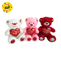 Animaux en peluche soins ours en peluche saint valentin poupée Couple commémoration personnalisé saint valentin jouets