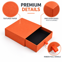 Boîte cadeau personnalisée en gros avec poignée en corde et sac en papier, impression de logo personnalisée, solution d'emballage tout-en-un