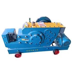 Round Bar Cutting Machine Electric Rebar Steel Iron Rod Cutter Manual Rebar Cutter