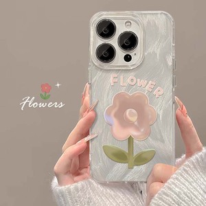 Di alta qualità <span class=keywords><strong>rosa</strong></span> tulipano fiore Camlet stile TPU <span class=keywords><strong>cellulare</strong></span> Cover posteriore del telefono per Iphone 8 X Xr Xs 11 12 13 14 15 16 Pro Max - Product Image 4