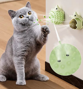 Juguete Masticable de Plástico Premium con Catnip para Gatos, Diseño de Erizo, Limpieza Dental y Alivio del Aburrimiento, Seguro y Duradero para Uso Diario - Product Image 4