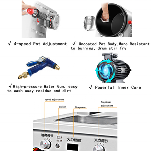 Máquina eléctrica automática para freír arroz, Robot De Cocina para restaurante, Chef, <span class=keywords><strong>Wok</strong></span> robot de cocina - Product Image 2