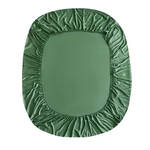 Hot bán thân thiện với môi làm mát bộ đồ giường thêm mềm Hữu Cơ tre được trang bị bé nôi Nệm Sheets Set - Product Image 3