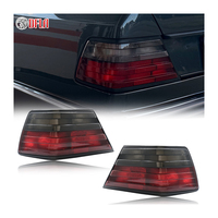 Conjunto de Luces Traseras Ahumadas para Mercedes Benz Clase E W124 1986-1995 Sedán, Repuesto de Lámpara Trasera Roja Ahumada