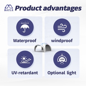 Tienda inflable không khí marquee quảng cáo <span class=keywords><strong>Inflatable</strong></span> gazebo thăng hiển thị không khí dome lớn Đảng <span class=keywords><strong>Inflatable</strong></span> tổ chức sự kiện - Product Image 6