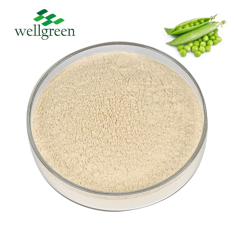 Manufacturer Hydrolyzed Organic And Rice Raw Isolate Drink Superfood Vegan Super Green Pea Protein Powder