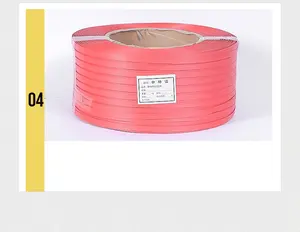 factory manufactory Custom logo 12MM pp strapping belt pp strap band pp strap use carton stripping machine