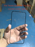 Protecteur d'écran de téléphone portable en verre trempé haute aluminium 2.5D 9H pour Tecno Spark 40 Pro Plus 40C 4G Film haute transparence