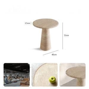 Modern Minimalist <b>Swivel</b> Lounge Chair Dark Blue Fabric Recliner Chair For Living Room Balcony Relaxation - Product Image 4