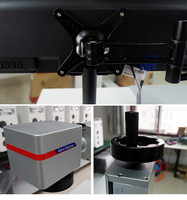 Machine de marquage laser à fibre CNC Raytu 100W, refroidissement par air, graveur métallique avec logiciel EZCAD, scanner ZBTK et lentille CSDQ
