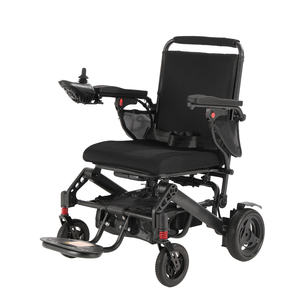 定制彩色高科技铝合金电动轮椅轻便老年人 - Product Image 6