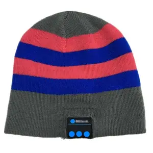 Wholesale Unisex Bluetooth Wireless Beanie Hat With Exquisite Packaging Wireless Winter Hats Cap Music Hat Beanie