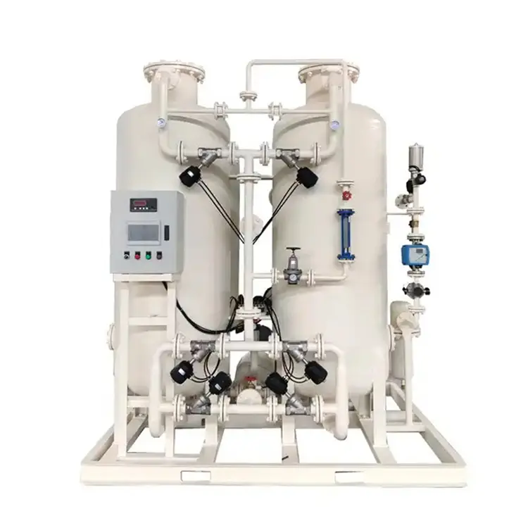 AZBEL high purity oxygen o2 generator plant 30Nm3/h oxygen gas plant with oxygen cylinder filling station