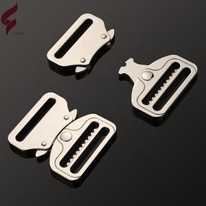 Lihui Zinklegierung Nickelfreie Sicherheitsschnalle Verstellbare Schnellverschluss-Schnalle Maßgefertigte Haustierhalsband-Schnalle für Gepäckgurte - Product Image 5