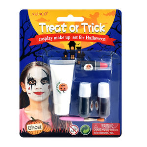 Halloween Ghost Makeup Kit Face Paint Lipstick Aplicador Pale SFX Set para niños y adultos - Product Image 2