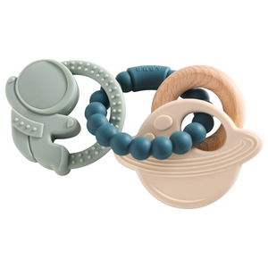 <span class=keywords><strong>Anneau</strong></span> <span class=keywords><strong>de</strong></span> <span class=keywords><strong>dentition</strong></span> spatial en silicone, jouets <span class=keywords><strong>de</strong></span> <span class=keywords><strong>dentition</strong></span> en silicone pour bébés et tout-petits - Product Image 1