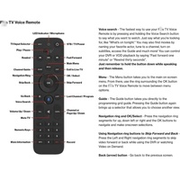 Remote Control Suara BT Pengganti Baru Kompatibel dengan Verizon FiOS TV STB MG3-R32140B & VRC4100 BLE All in One Smart Controller