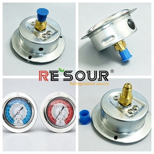 Manómetro de Presión de Aceite Refrigerante RESOUR <span class=keywords><strong>OGF</strong></span> 250 <span class=keywords><strong>OGF</strong></span> 500 1/4 SAE de Montaje Trasero para Almacenamiento en Frío HVAC, Pieza de Repuesto - Product Image 5