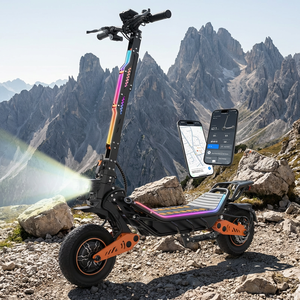 60V 23Ah 3000W Dual Motor Aluminum Waterproof Intelligent Folding <b>Scooter</b> Suspension App 150kg Load E7 Ultra 60V23Ah Sc - Product Image 2