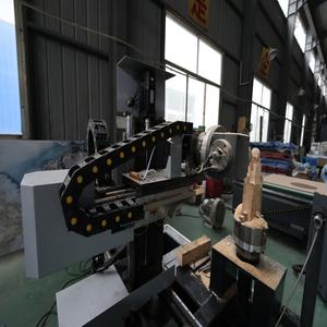 เครื่อง CNC เราเตอร์5แกนสำหรับงานอุตสาหกรรมโต๊ะดูดพื้นที่แกะสลักขนาด550*300มม. สำหรับไม้เนื้อแข็ง - Product Image 4