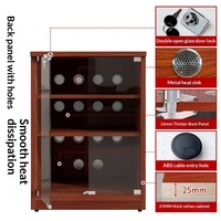 Armoire pour amplificateur de puissance, équipement audio-vidéo, avec porte, pieds, design de support, modèle X-b01