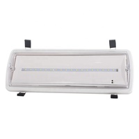 Lumière d'urgence murale 3,6W 220-240V IP65 étanche, lampe de sécurité incendie, norme européenne, encastrable et en saillie