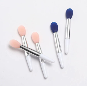 Brosse <span class=keywords><strong>à</strong></span> lèvres exfoliante cosmétique bon marché 2026, brosse <span class=keywords><strong>à</strong></span> lèvres en silicone miniature en acrylique pour le maquillage, pour le fond de teint, les lèvres, les fards <span class=keywords><strong>à</strong></span> paupières - Product Image 3