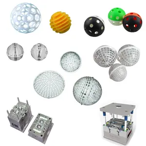 High Quality Customized Injection Molded Plastic Hollow Balls Durable and Long-Lasting