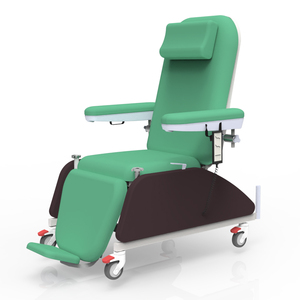 Silla <span class=keywords><strong>de</strong></span> Hemodiálisis Profesional <span class=keywords><strong>de</strong></span> Grado Clínico con 4 Ruedas Silenciosas y Sistema <span class=keywords><strong>de</strong></span> Bloqueo Seguro - Product Image 1