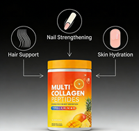Collagène Multi-Sources Naturelles OEM ODM – Complexe de Peptides de Collagène en Poudre, 30 Doses – Complément Beauté pour Cheveux et Ongles – Durée de Conservation 24 Mois