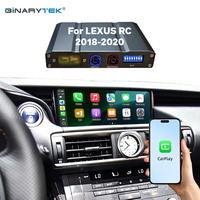 Boîtier d'interface Linux pour Lexus RC 2018-2020, CarPlay sans fil, Android Auto, module GPS, décodeur avec WiFi, autoradio Binarytek