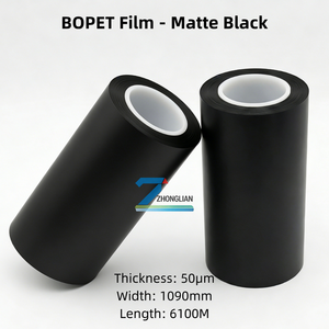 <span class=keywords><strong>Film</strong></span> BOPET Noir Mat Haute Résistance Écologique pour Diaphragmes de Haut-Parleurs et Composants Acoustiques - Performance Audio Stable - Product Image 1