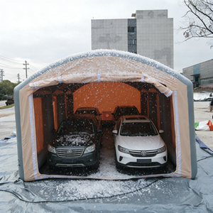 Cubierta Inflable Anti-Granizo para Auto, Carpa Protectora Impermeable de Alta Resistencia, Protección UV y Contra Nieve, Garaje Inflable Portátil para Vehículo - Product Image 1
