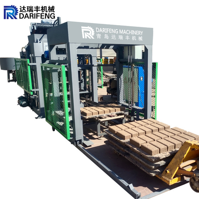 QTJ4-18 Fully Automatic Hydraulic Block Making Machine for Concrete Bricks Hollow Blocks Pavers Construction Factory