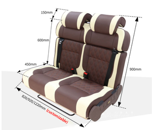 Asientos de cama plegables convertibles para RV Van <span class=keywords><strong>Camper</strong></span>, asientos giratorios delanteros, asientos de lujo para autocaravanas, asientos para autocaravana - Product Image 5