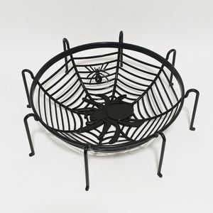 Décoration de fête d'Halloween, accessoires d'intérieur, panier à fruits araignée - Product Image 4