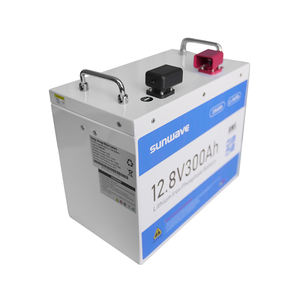 Almacén UE EE. UU. Venta al por mayor LiFePo4 Batería 12V 50AH 100Ah 200Ah 400Ah 24V 25,6 V Bluetooth IP65 Batería solar de calefacción a prueba de agua - Product Image 2