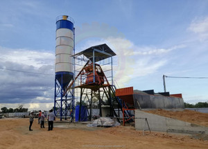 Ciment de construction de centrale à béton prêt à l'emploi Fabricant de machines à béton 25 50 75m3/h - Product Image 4
