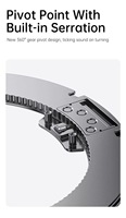 Étui avec béquille magnétique pour iPhone 18 Pro Max 360 °   Support de téléphone rotatif en TPU et PC, antichoc, robuste, protection anti-chute