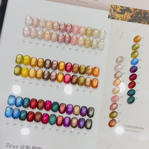 AILANUO New Oem Wholesale 15ml Moonlight Ceramic Jade Cat Eye Gel Polish Kit Manufacturer 36 Colors Cat Eye Gel <b>Nail</b> Polish Set - Product Image 1