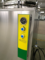 IKEME 35l 50l 75l 100l autoclave à pression autoclave vertical automatique stérilisateur machine champignon substrat autoclave